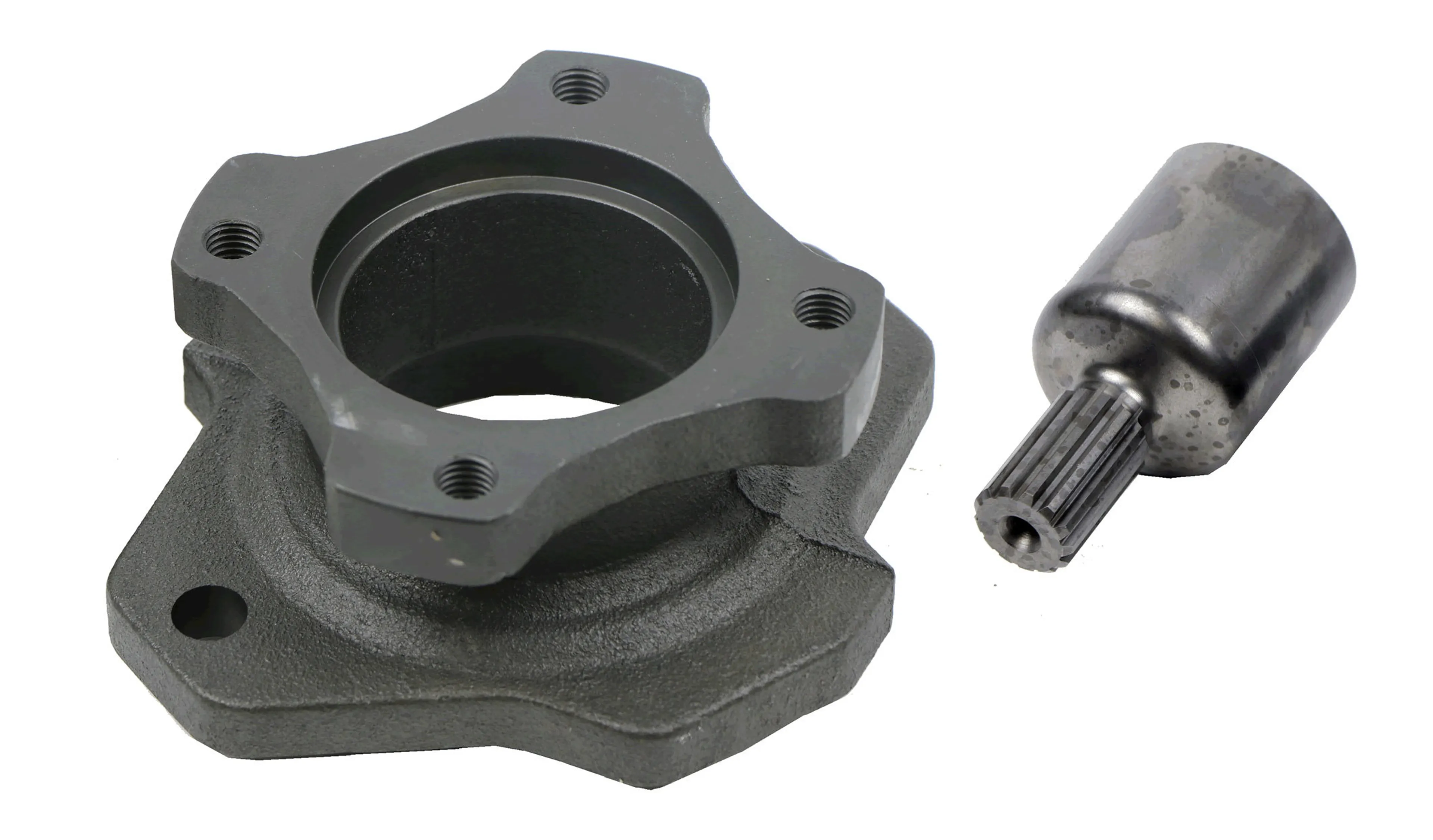 SAE B PTO - ISO 4-bultsadapter