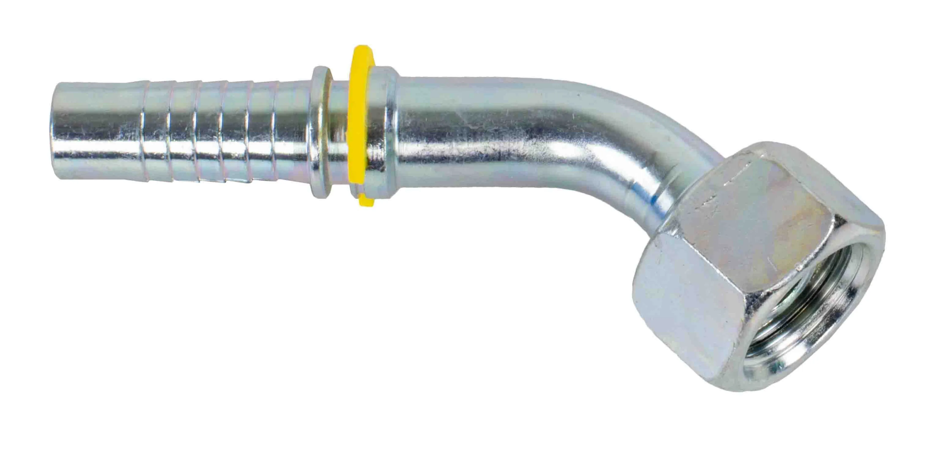 P014 - BSP - Invändig gänga R 45° lösmutter & O-ring