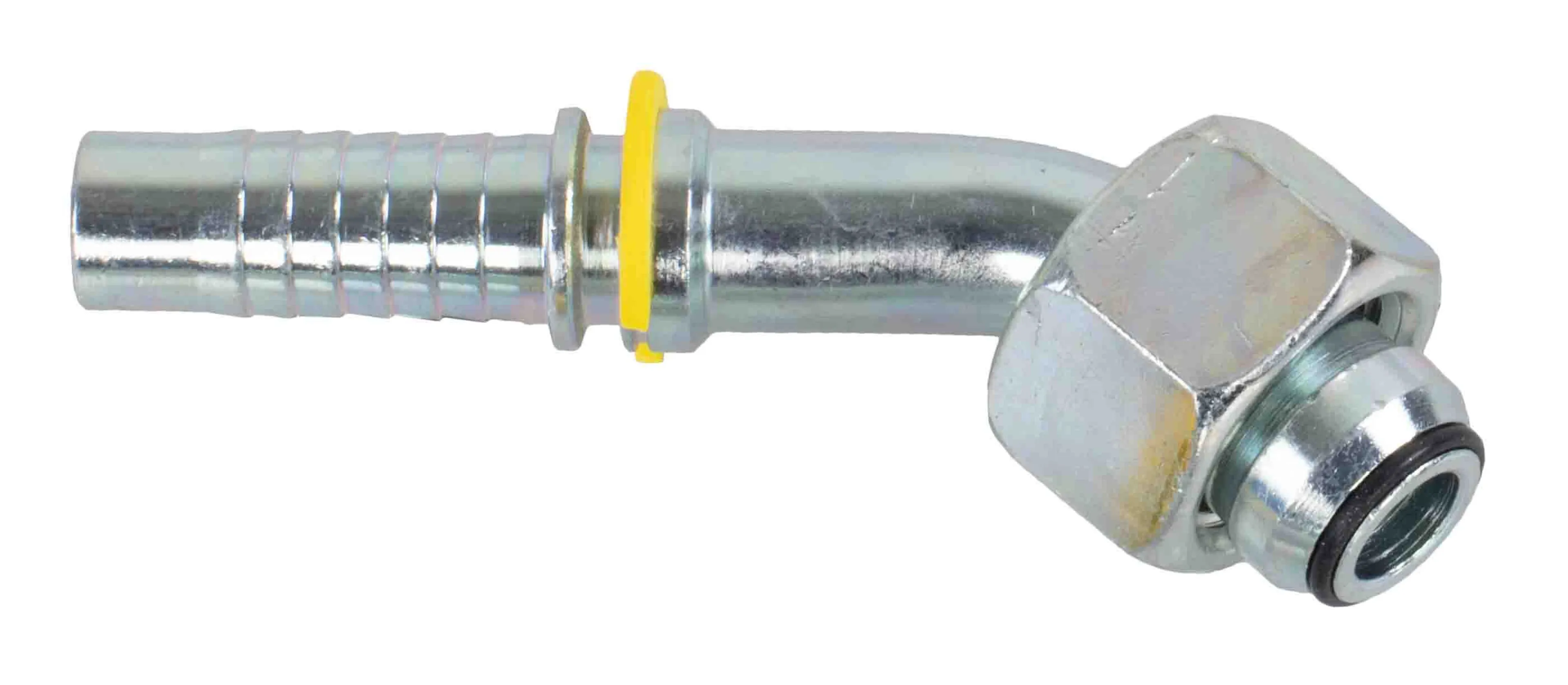 P014 - BSP - Invändig gänga R 45° lösmutter & O-ring