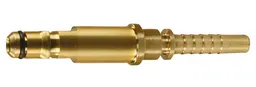 Pressure washer crimping fittings
