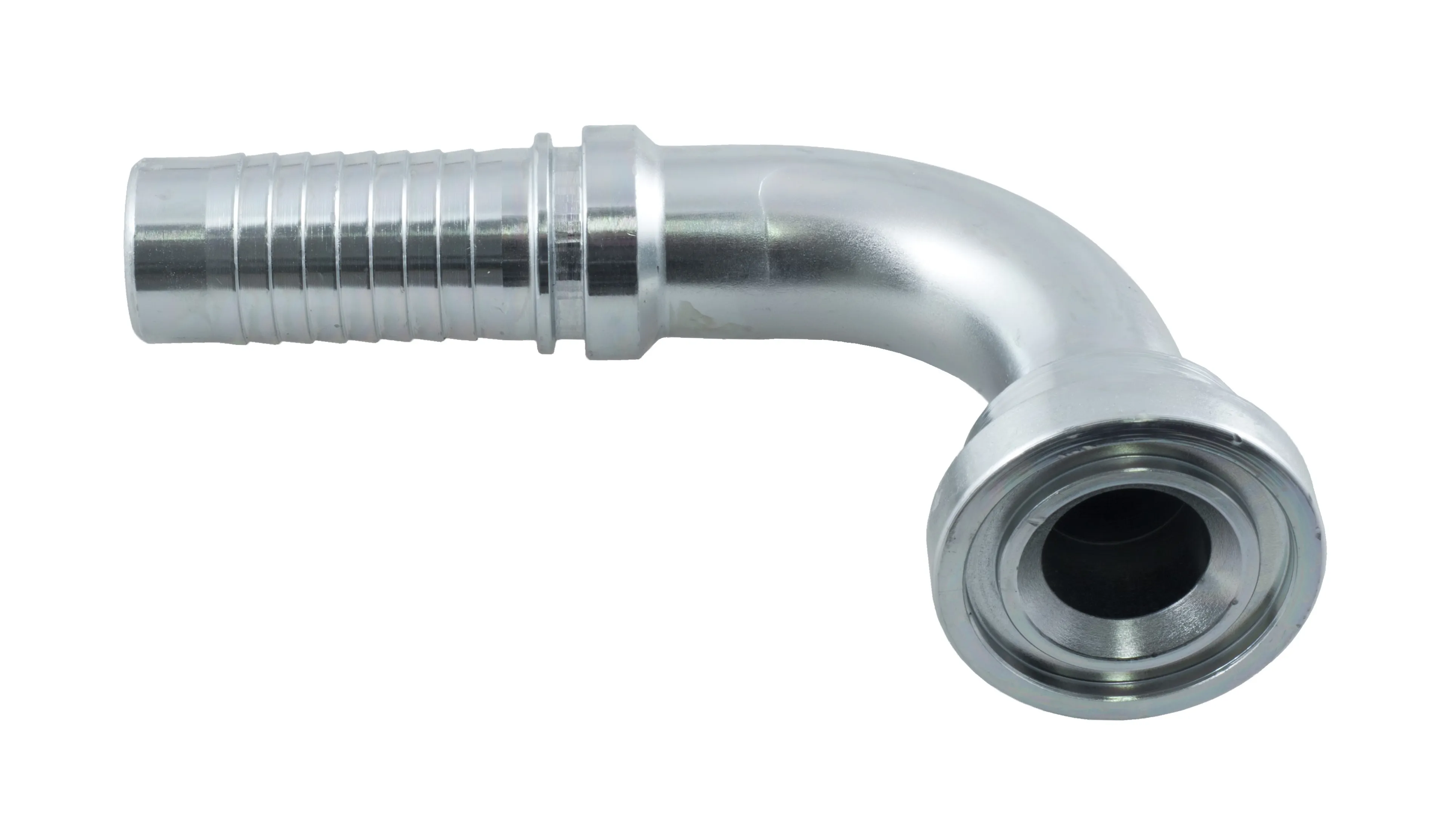 P659 - 90° SAE-flänskoppling 6000 PSI hög