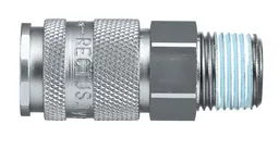Quick couplings for compressed air