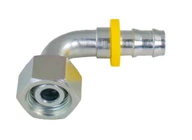 PL019 - BSP female Push-Lok fitting 90°