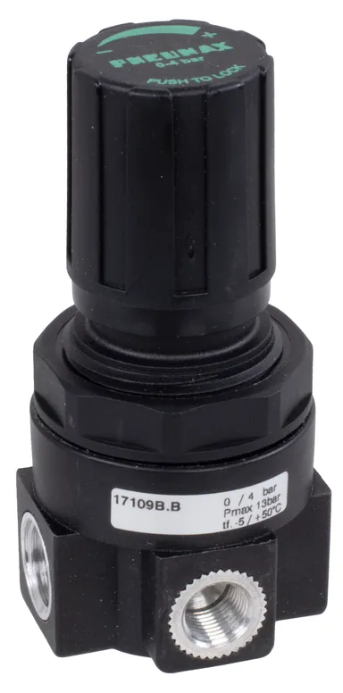 Pressure regulator panel mounted Pneumax