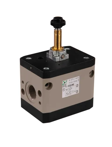 Electrically operated progressive start-up valve 3-position 1/2" Pneumax