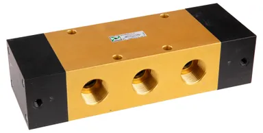 5/3 valve G1" CC pneumatic/pneumatic Pneumax