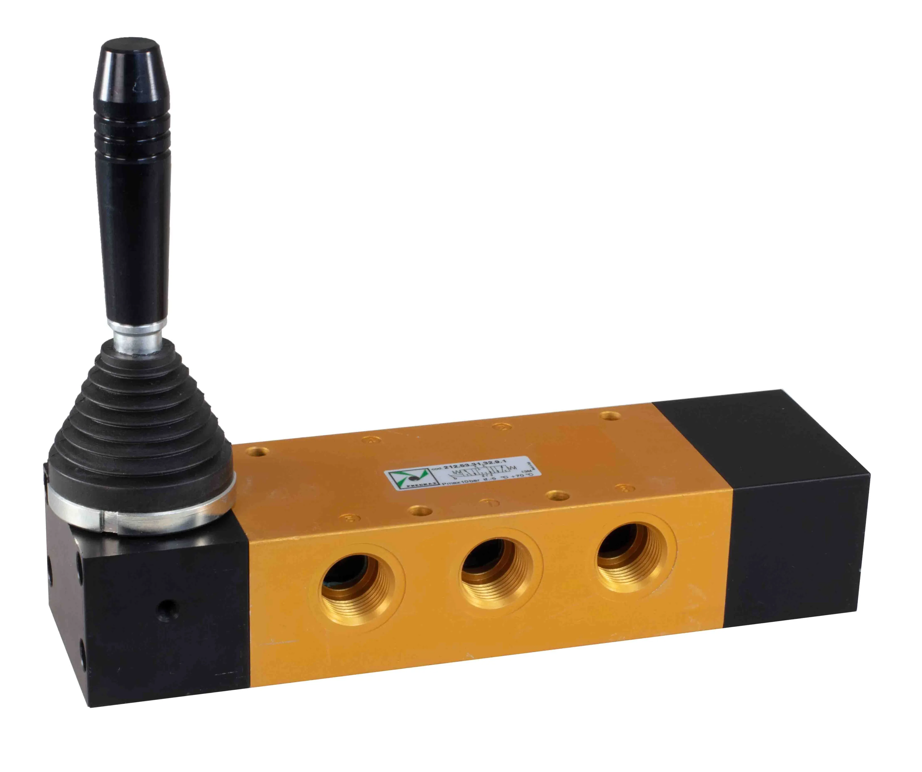 Manuellt manövrerad 5/3-ventil 1/2" Pneumax