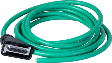 Cable IP65 protected D-SUB 25pin