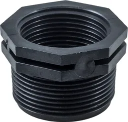 Polypropene threaded parts