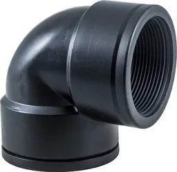 Polypropene threaded parts