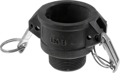 PPB - Camlock naaras UK, polypropeeni