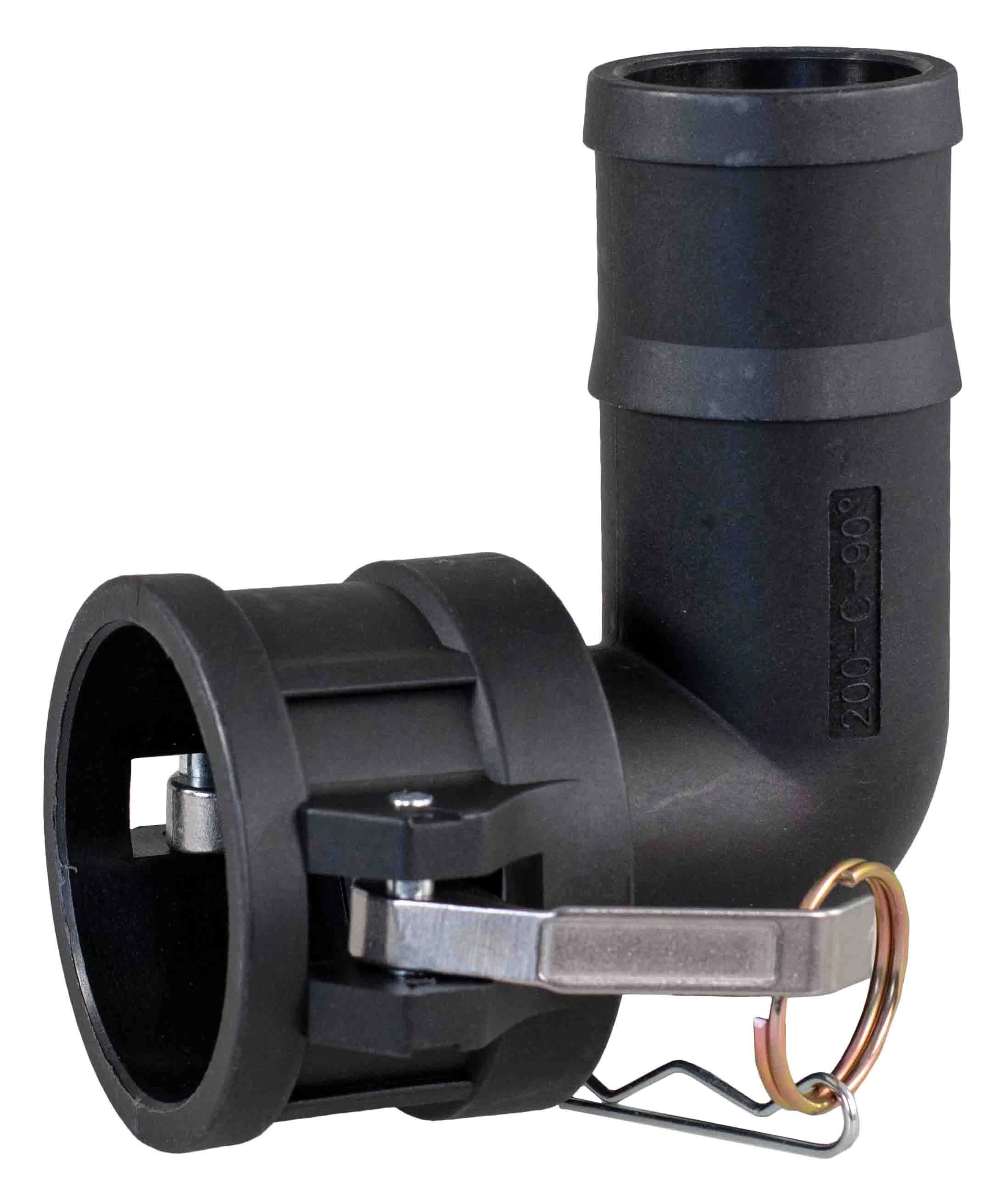PPC - Camlock hona 90° med slanganslutning