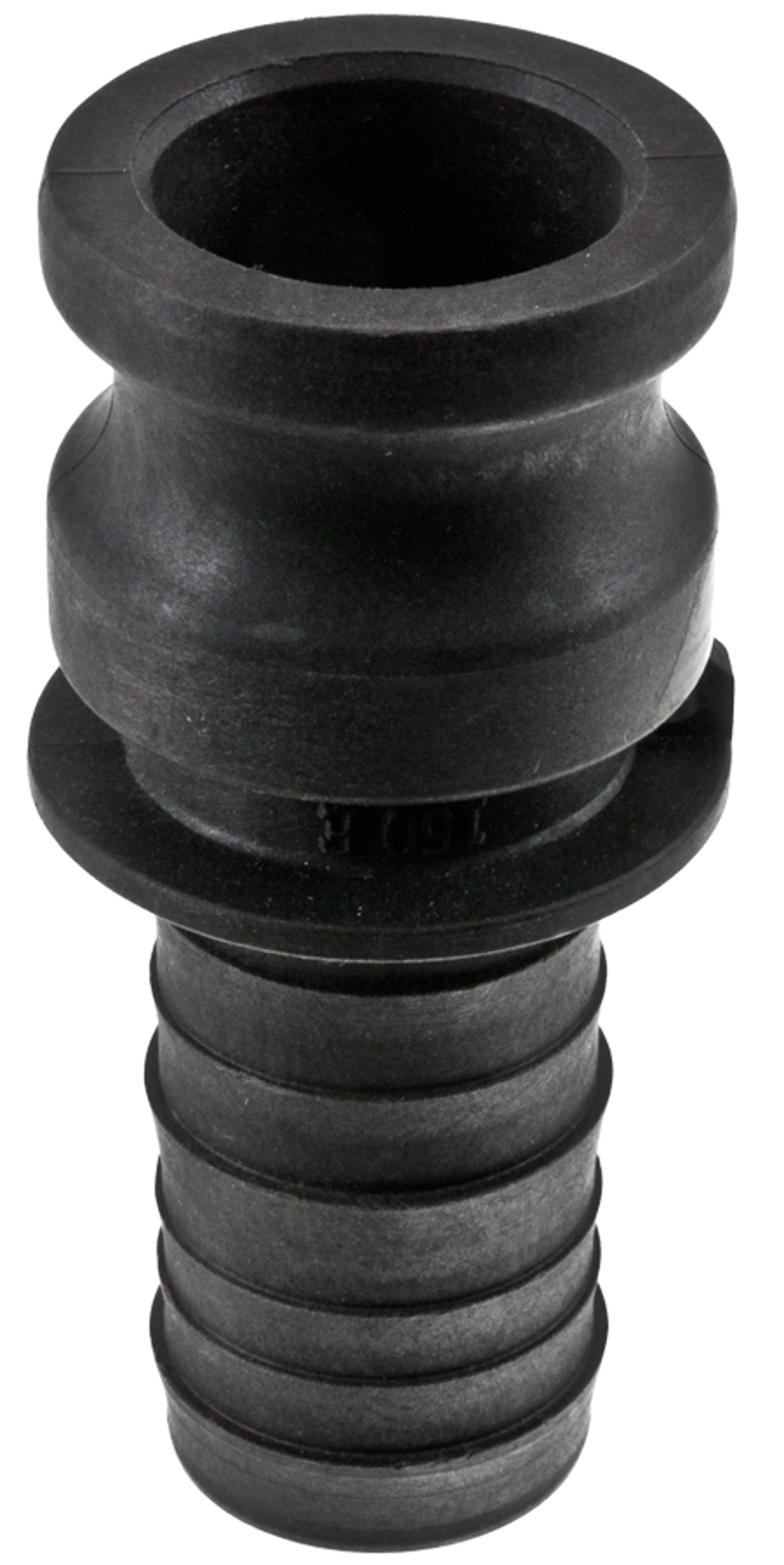 PPE - Camlock hane med slangsvans, polypropen