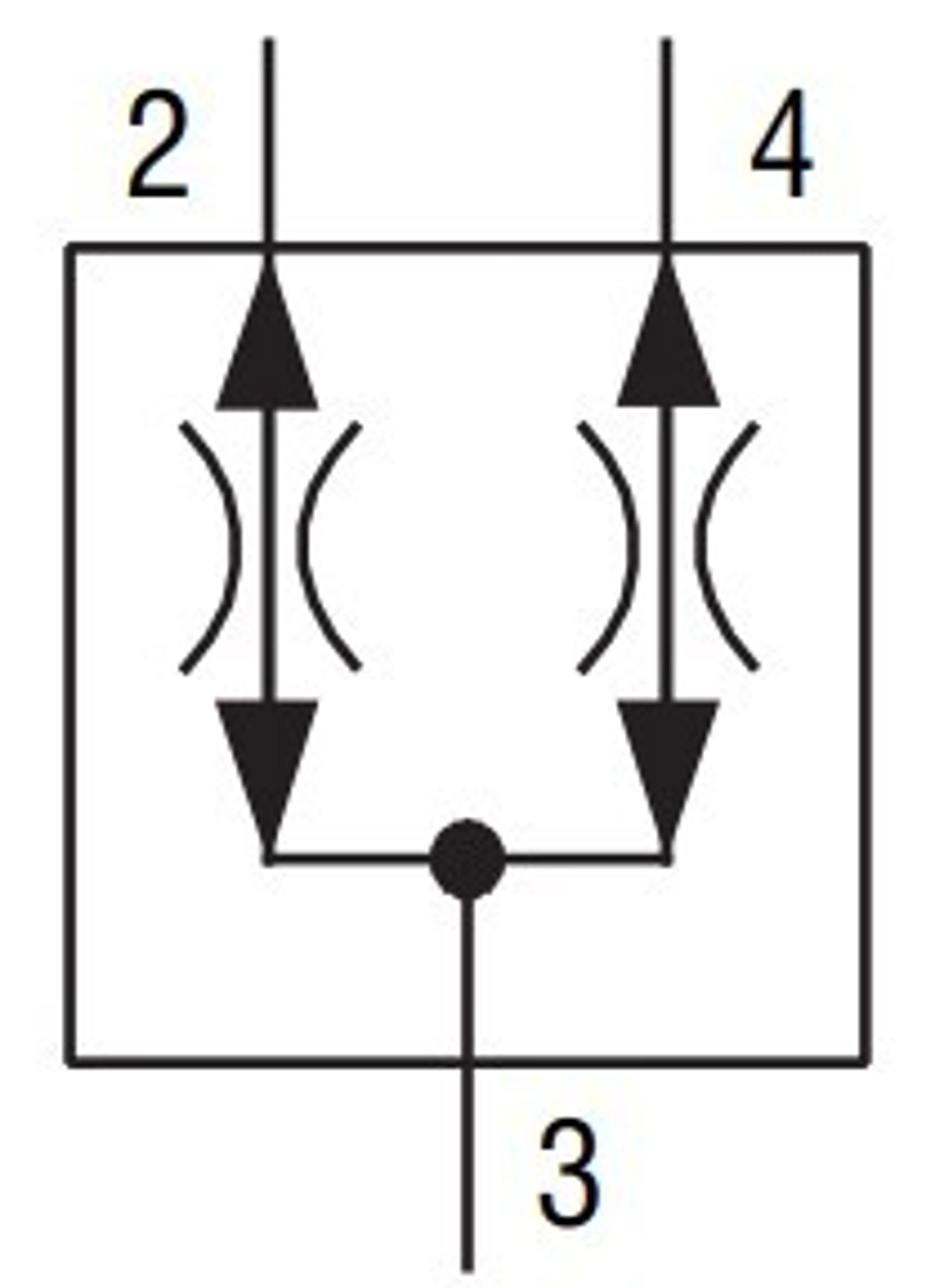 AH-SFD2F-B4/I5 - Flödesdelarpatron SAE10