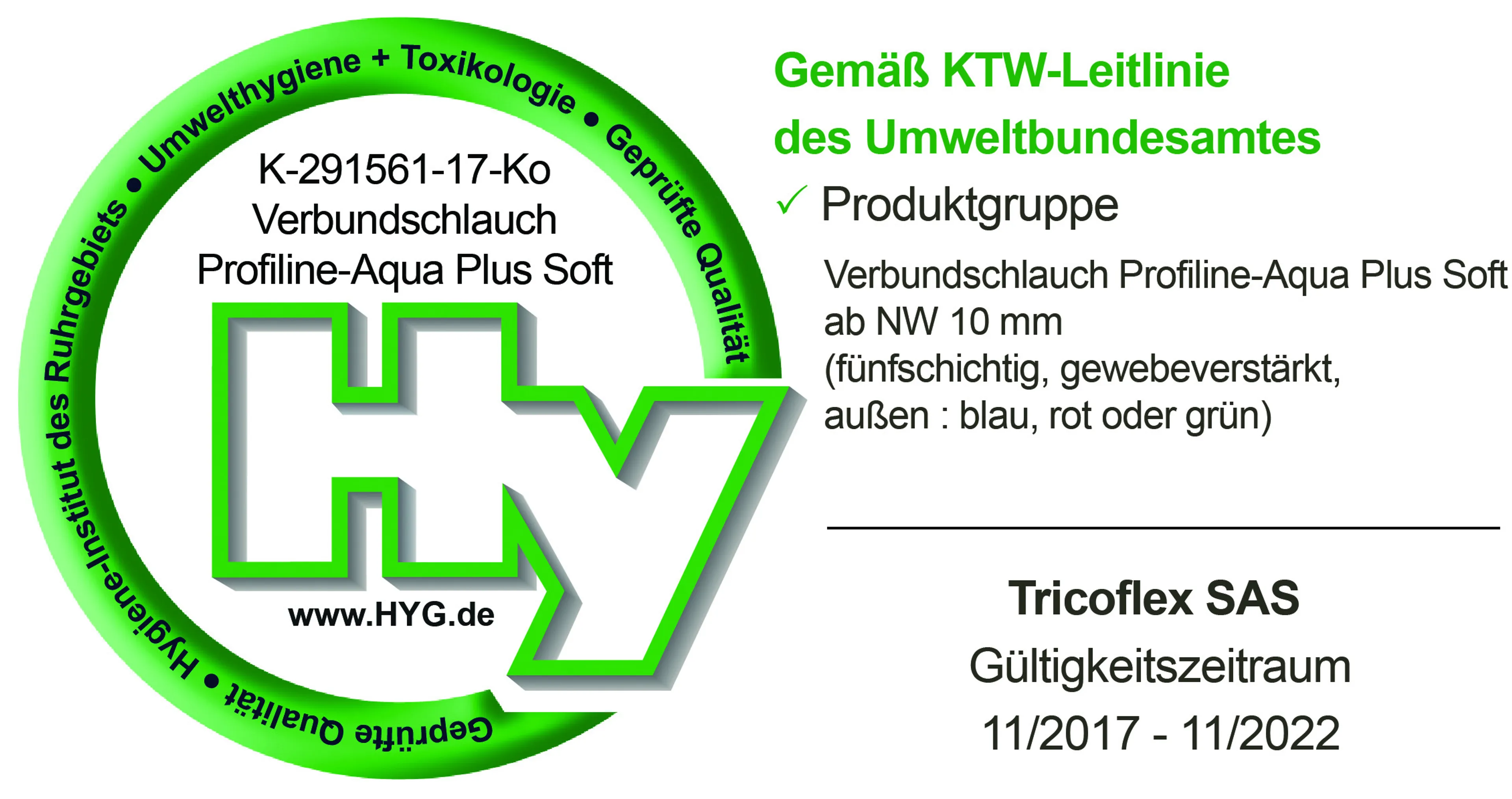 PROSOFT - Drinking water hose