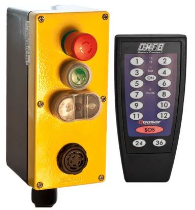 Quasar - 12-kanavainen ON/OFF ohjain