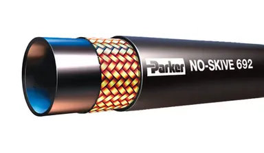 R691 - 1-braided hydraulic hose