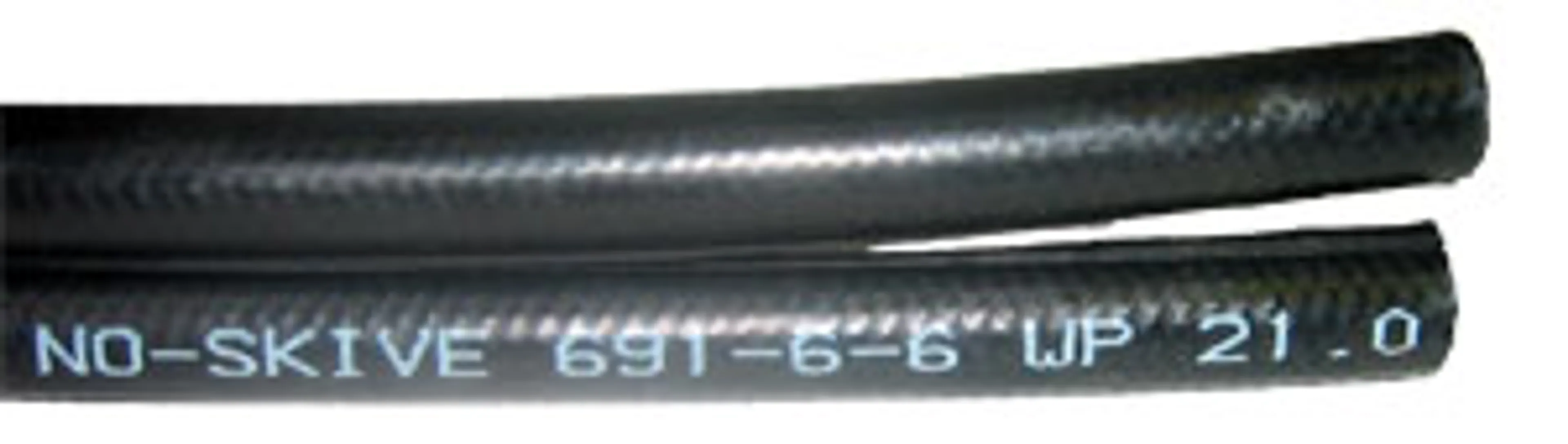 R691K - Dubbelslang i gummi