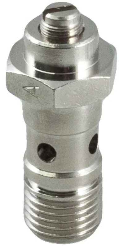 RA50 - Screw for flow regulation with slotted screw