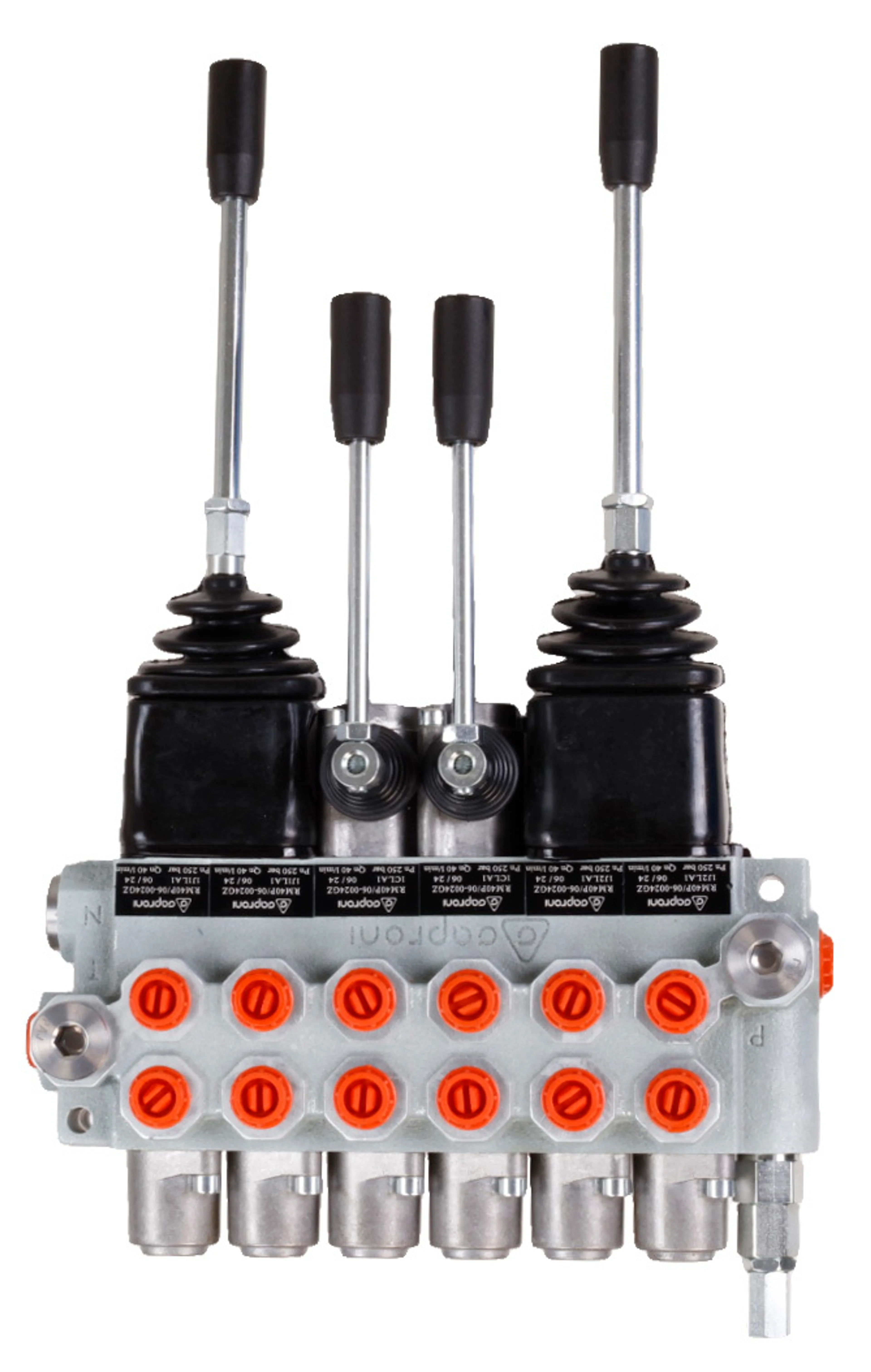 Skogskranventil 6-slids G3/8" monoblock