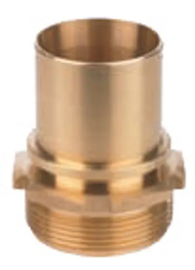 SELUK - Clamp hose tail UK, brass