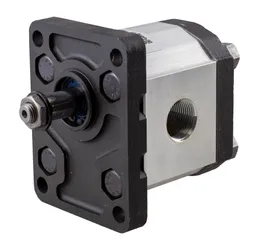 Helical gear pumps