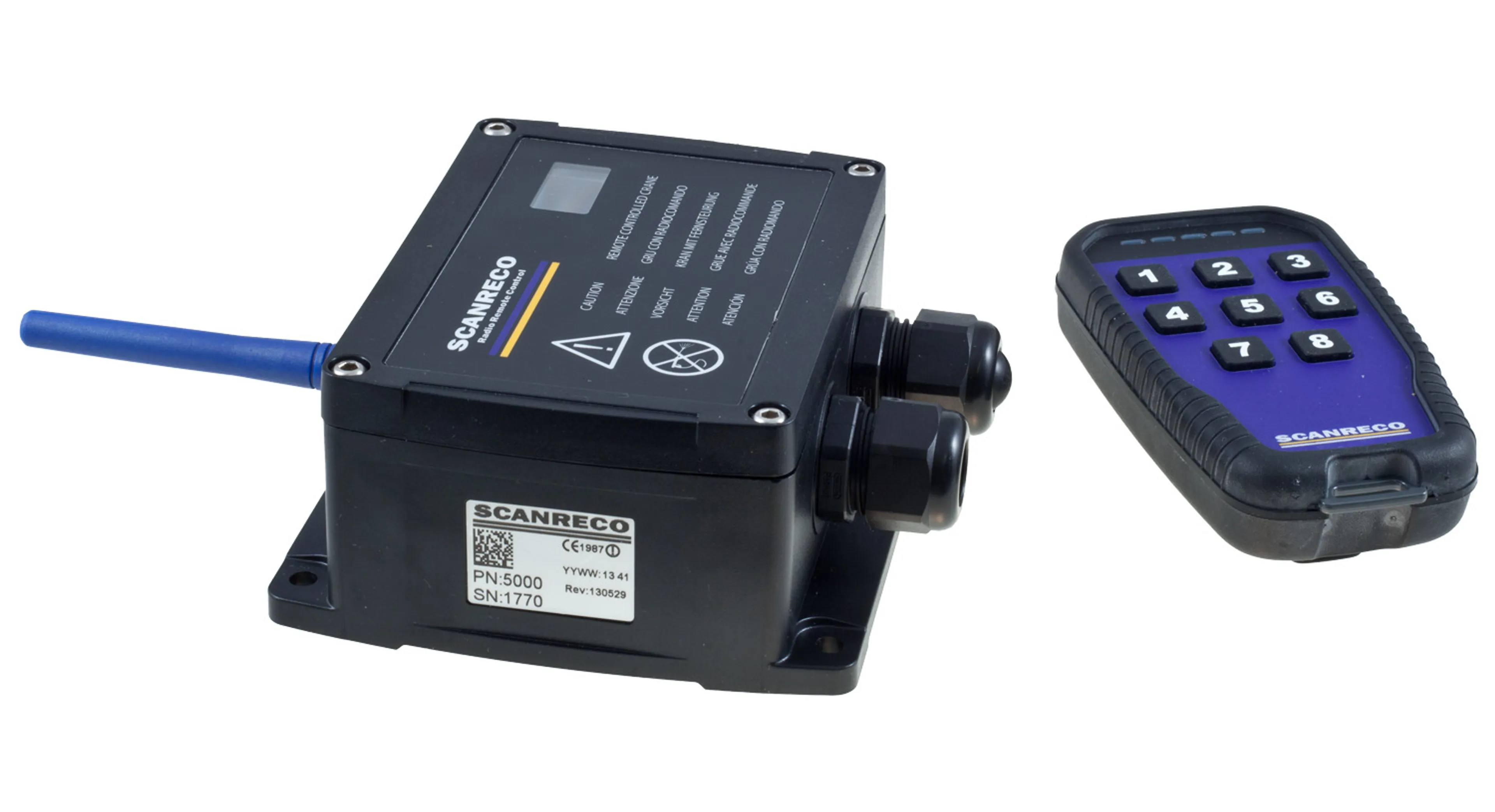 Scanreco G5 ON/OFF-radiostyrningar