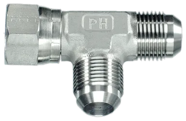 SS1230 - JIC swivel run tee stainless steel