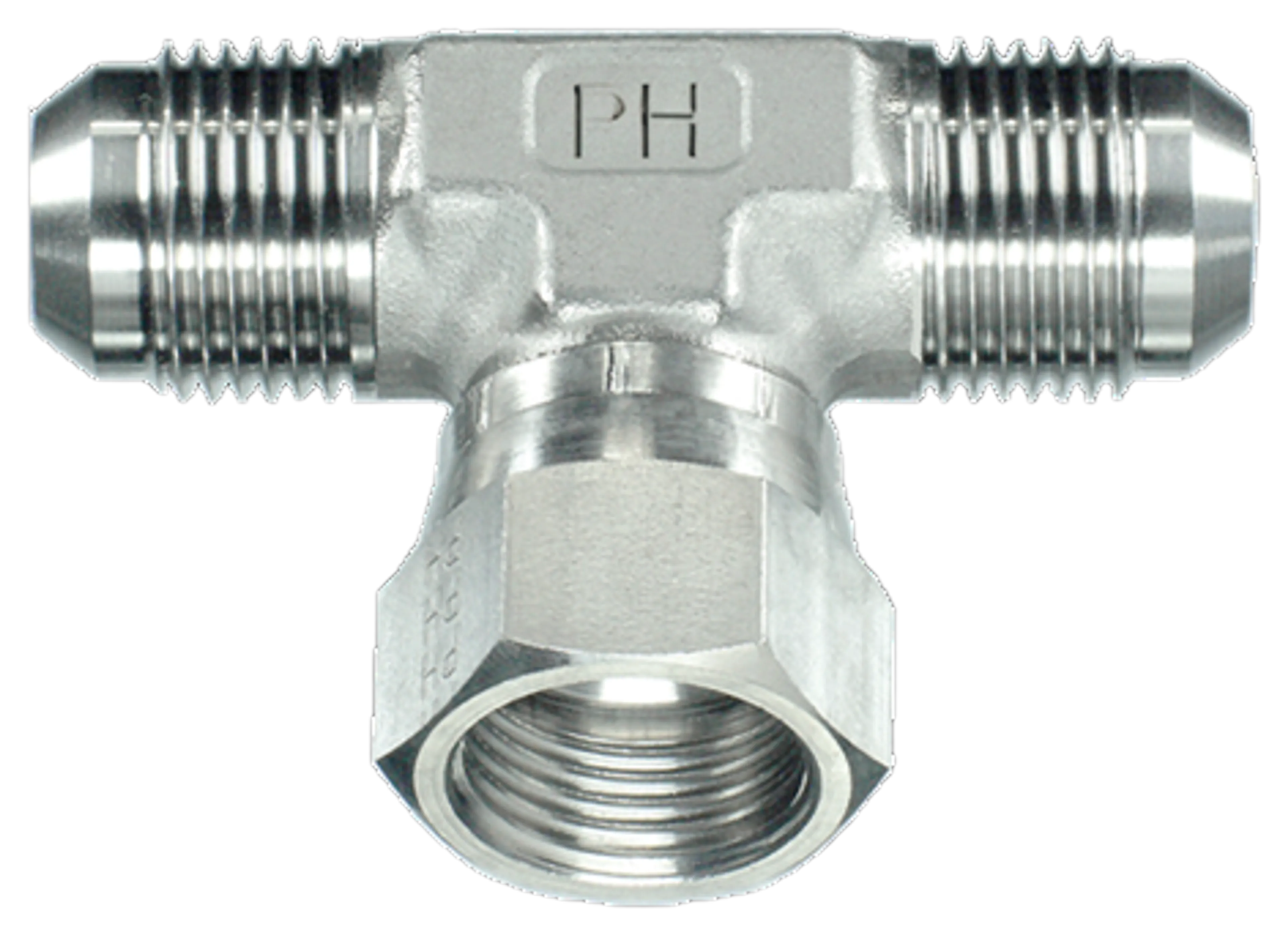 SS1240 - JIC swivel branch tee stainless steel