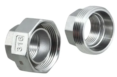 SS60 - Pipe union conical seat F/F AISI316