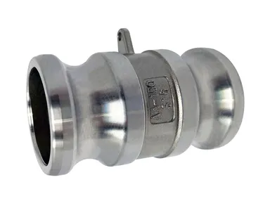 SSAA - Camlock male/male stainless steel