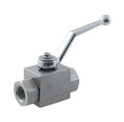High pressure ball valves