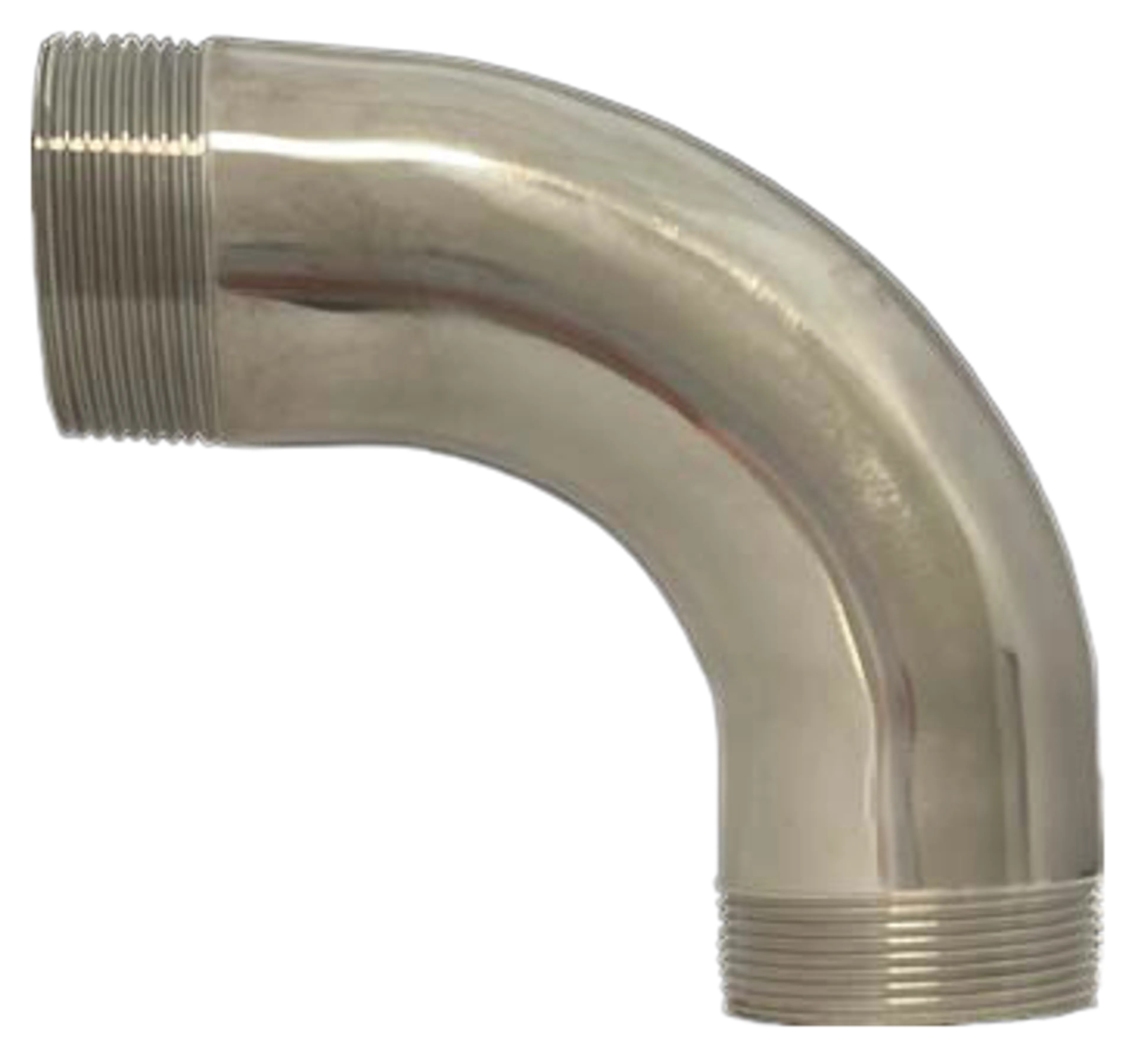 SSKU - Stainless steel elbow 90° male/male, flat sealing