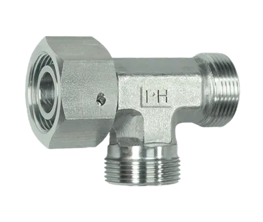 SSLWL- L-series adjustable barrel tee in stainless steel