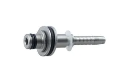 Pressure washer crimping fittings