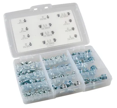 Greasenipple set - AISI 304