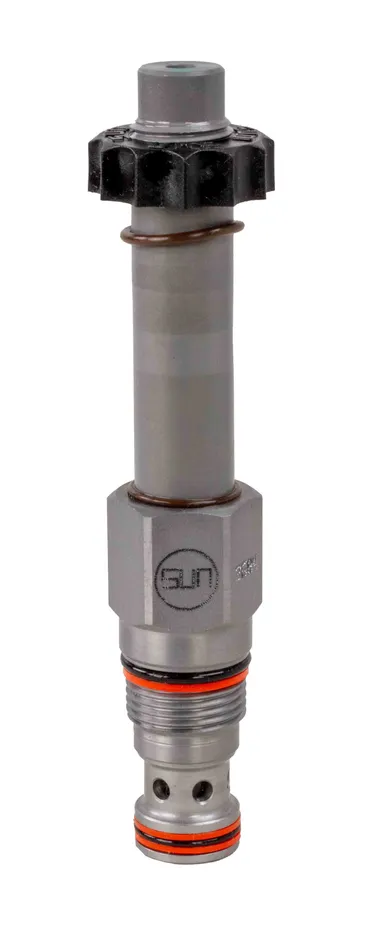 DTDF - SUN 2-way, direct-acting, solenoid-operated directional blocking poppet valve