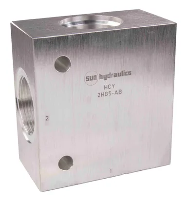 HCY - SUN 3-tie venttiilirunko
