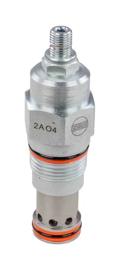 Pressure reliefing cartridge valves