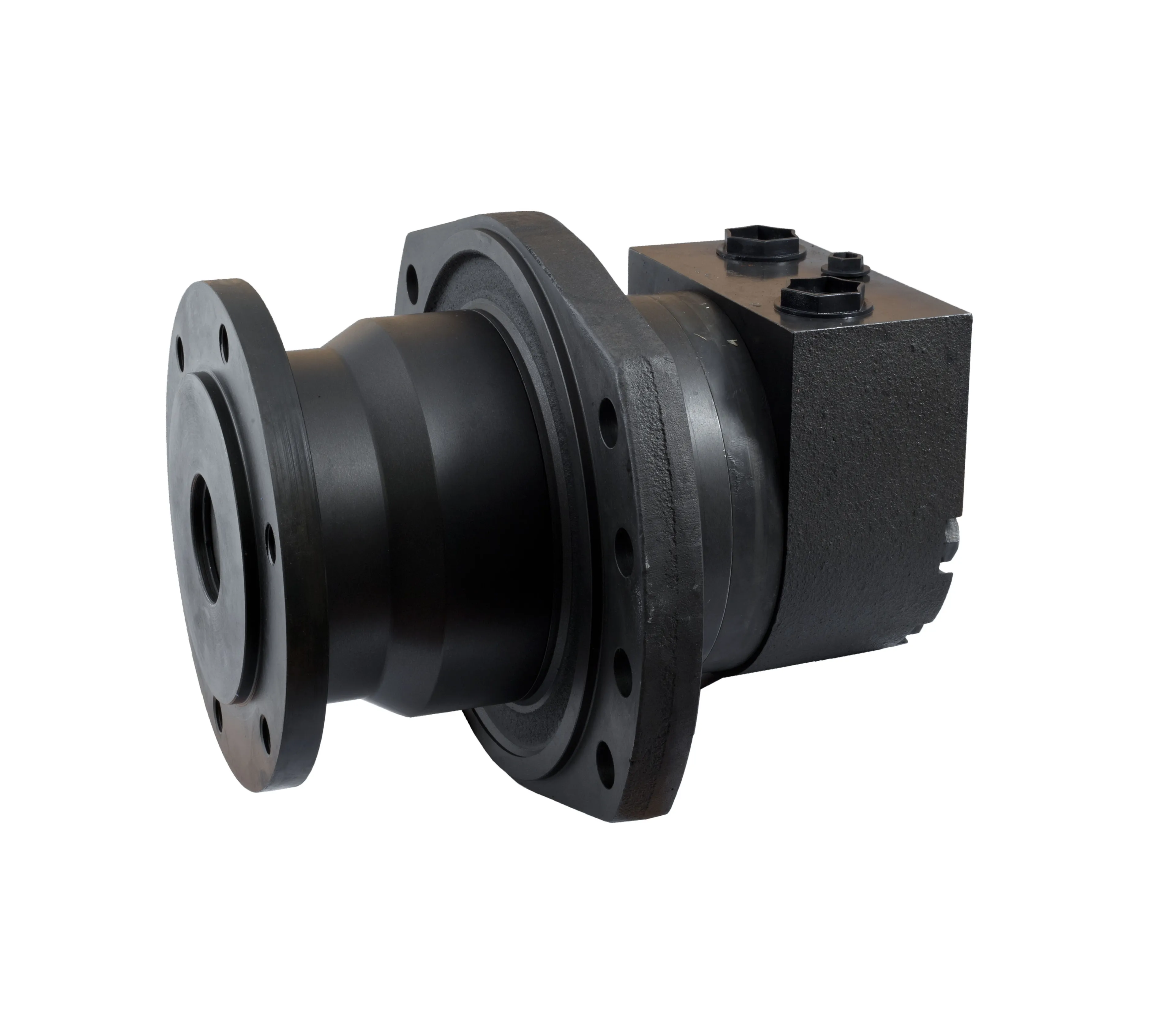 VMF - Hydraulimoottori (TMVW) laippa-akseli, napakiinnitys