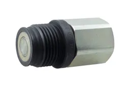 Quick couplings with threaded actuation