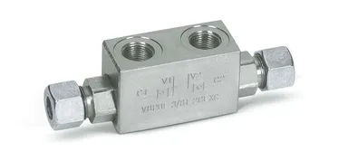 Douple pilot operated check valve - VBPDE L12
