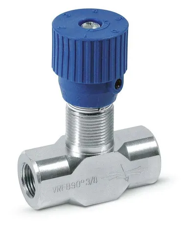 90° flow regulator valve - VRFB 90°