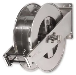 Open hose reel bodies, stainless steel
