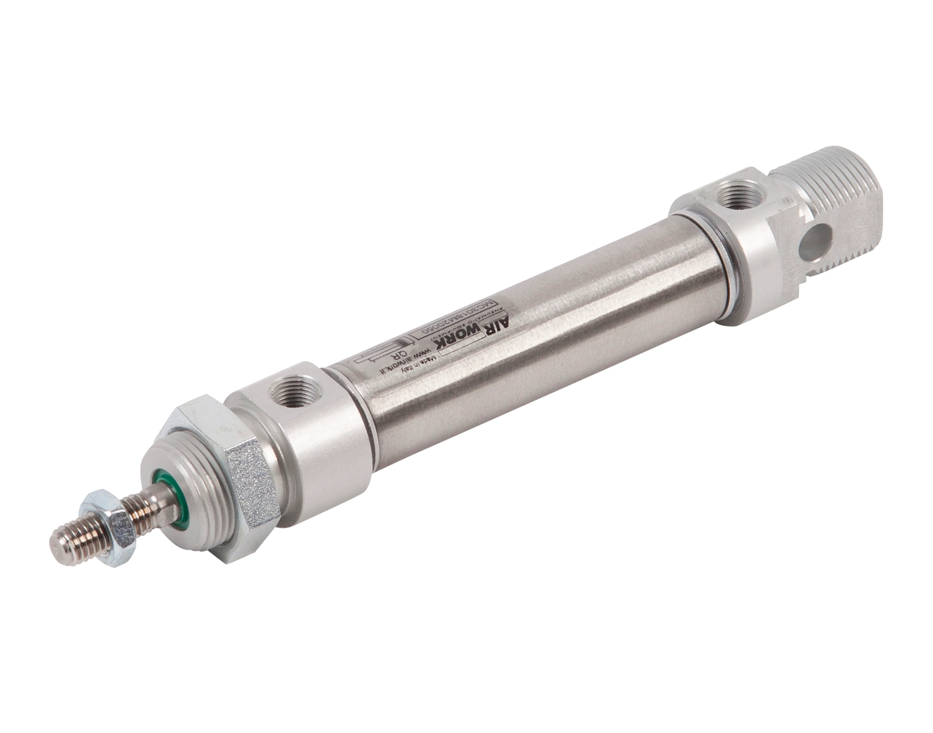 AW-MC - Dubbelverkande pneumatisk minicylinder ISO 6432