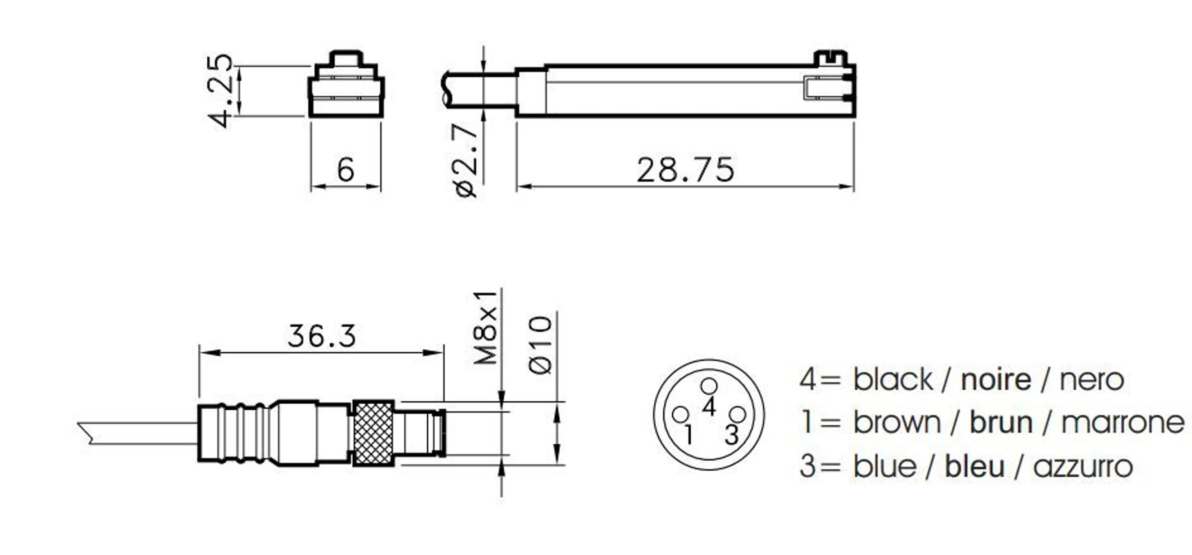 Reedbrytare T för cylinder