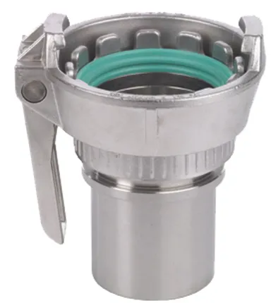 MKC SS - TW-liitin naaras clamp-karalla, HST