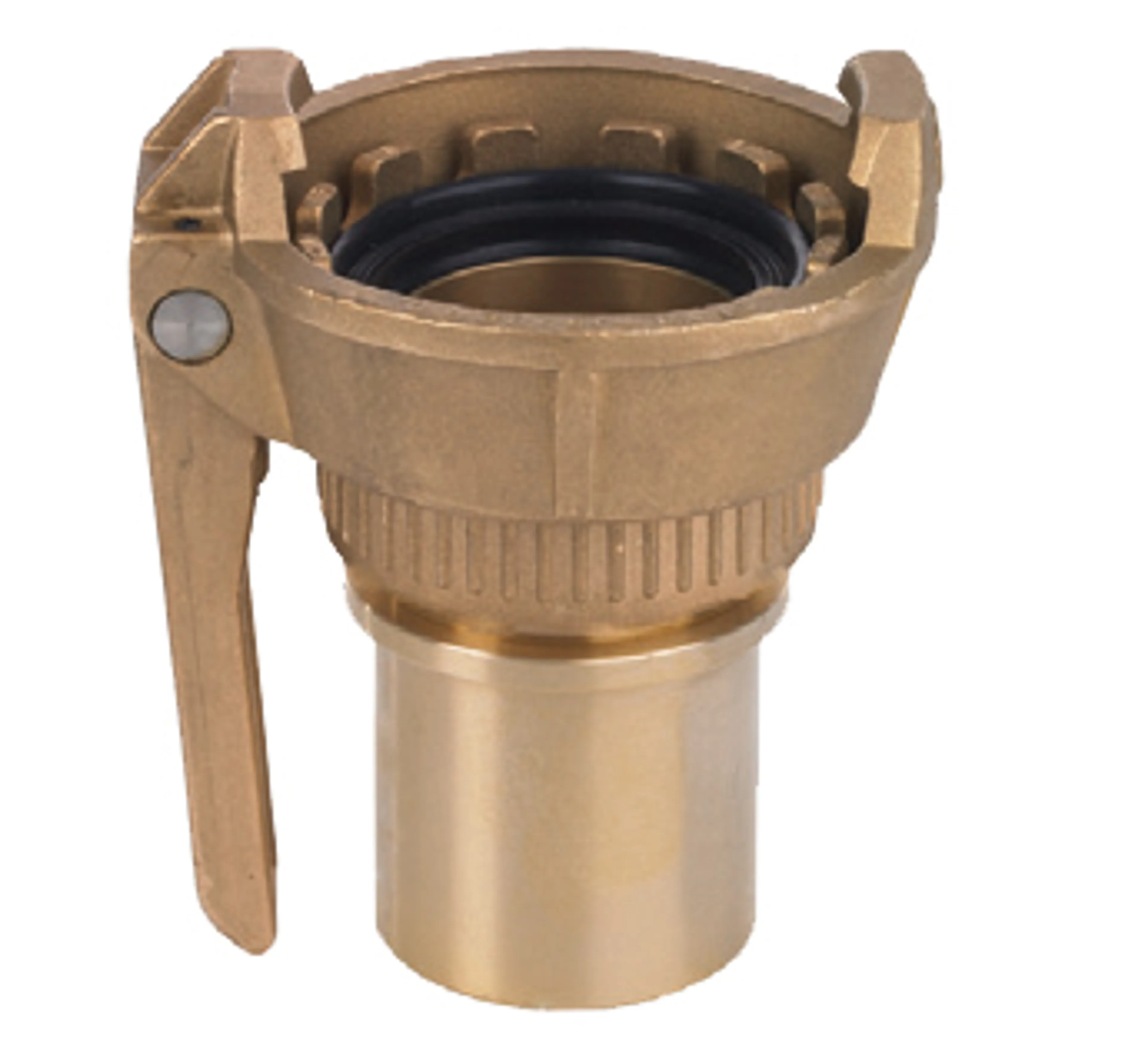 MKC MS - TW-koppling hona med Clamp-slangsvans, mässing