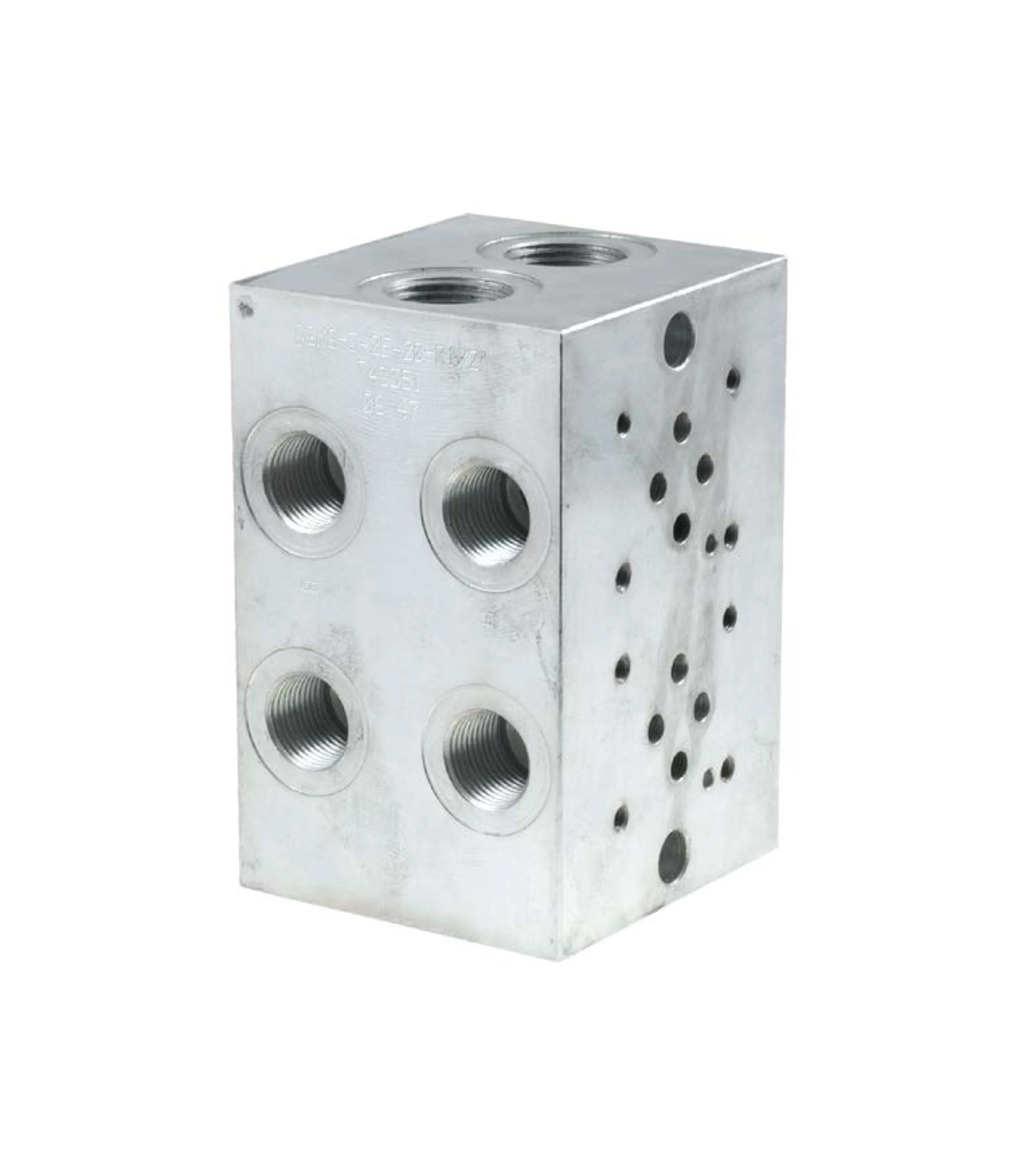 NK-EM253 - Bottenplatta NK6 Cetop 3, ventiler parallellkopplade, stål