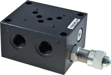 NK-ES5B - Yksipaikkainen pohjalevy Cetop 5, teräs